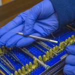 The Lucky Lieberman, Dr. Niemeyers special tool, is still in its place at the Northwest Eye Surgons office. Sequim Gazette photo by Emily Matthiessen