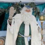 For the Sequim Farmers and Artisans December market on Dec. 18, Rich Hendricksen appeared as Old Man Winter with Olympic Theatre Arts. He first appeared as Santa Claus in 1998. Sequim Gazette photo by Matthew Nash