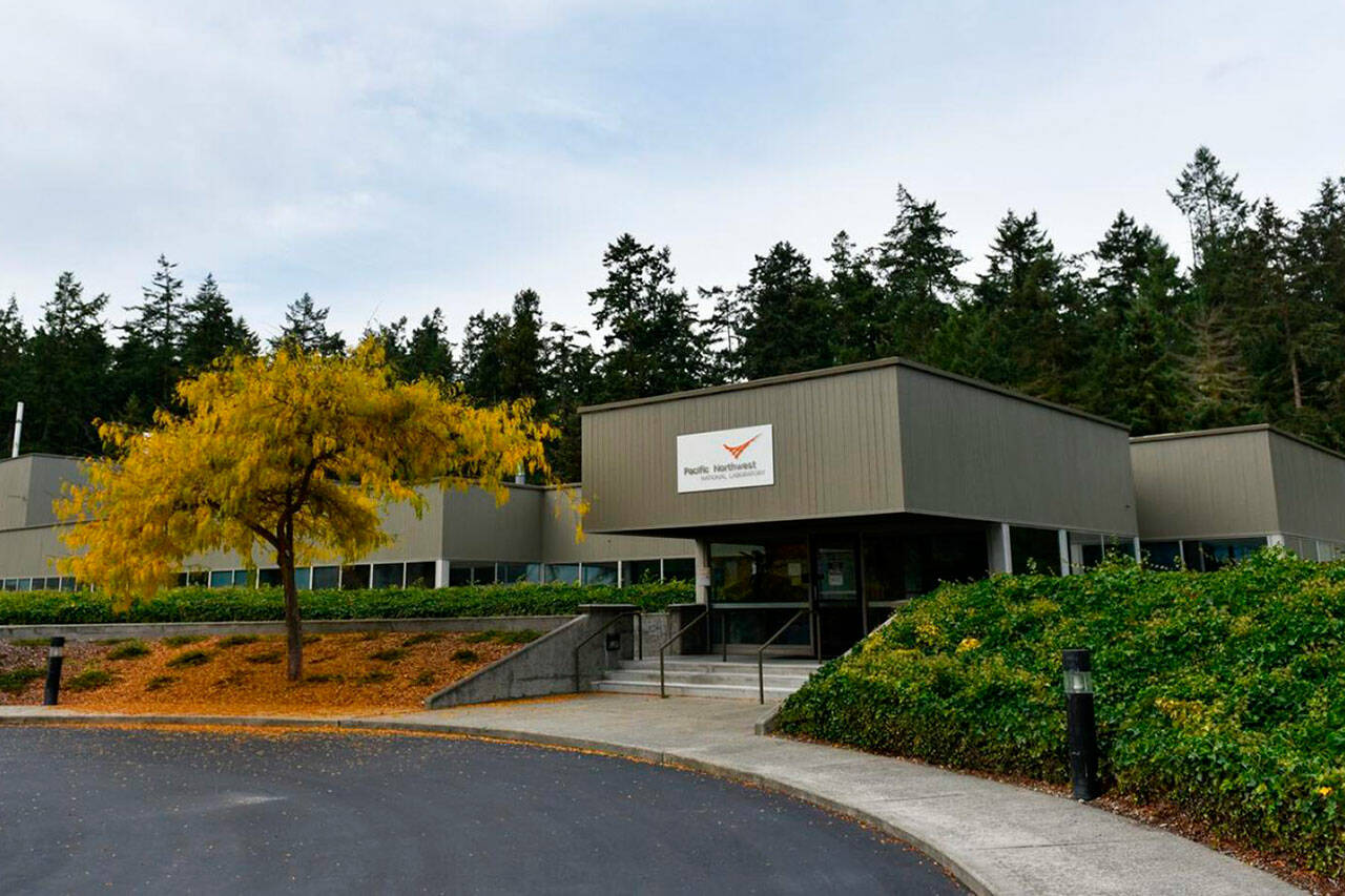 Photo Andrea Starr/
Pacific Northwest National Laboratory
Of 5,300 staff across Pacific Northwest National Laboratory including Sequims Marine and Coastal Research Laboratory, about 95 percent attest to being fully vaccinated for COVID-19 following company and later federal mandates.