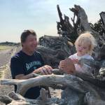 Photo courtesy of the Willis/Harrington family
Mark Willis, pictured here with granddaughters Hudson, left, and Bryn, is recuperating from a series of strokes suffered earlier this month.