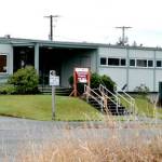 The Port Angeles School District is expected to sell its former administrative services building to Olympic Medical Center in February. Photo by Paul Gottlieb/Olympic Peninsula News Group
