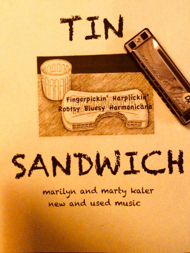 Local duo Marty and Marilyn Kaler perform blues and rock at Wind Rose Cellars this Friday during the First Friday Art Walk Sequim. Submitted art