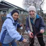 Submitted photo
Clallam County Master Gardeners Audreen Williams and Jeanette Stehr-Green discuss blueberry pruning via Zoom. The first in the Digging Deeper educational series, from 10:30 a.m.-noon on Saturday, 
Feb. 5.