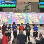 Sequims Madison McKeown, second from right, placed in the top eight at the West Central District prep bowling tourney in Parkland last weekend. Photo courtesy of Randy Perry