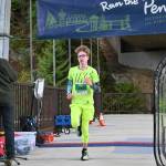 Sean Southard of Sequim takes first place overall in the Elwha Bridge 5k on Feb. 5. Southard finished in 21 minutes, 17 seconds.