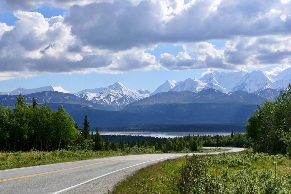 Photos by Bob and Enid Phreaner
The Richardson Highway, Alaska.