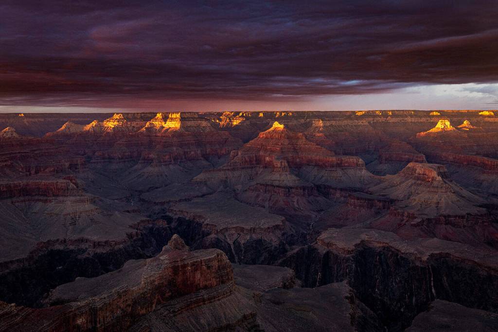 The view from Maricopa Point on the South Rim of the Grand Canyon. Photo by Dave Shreffler