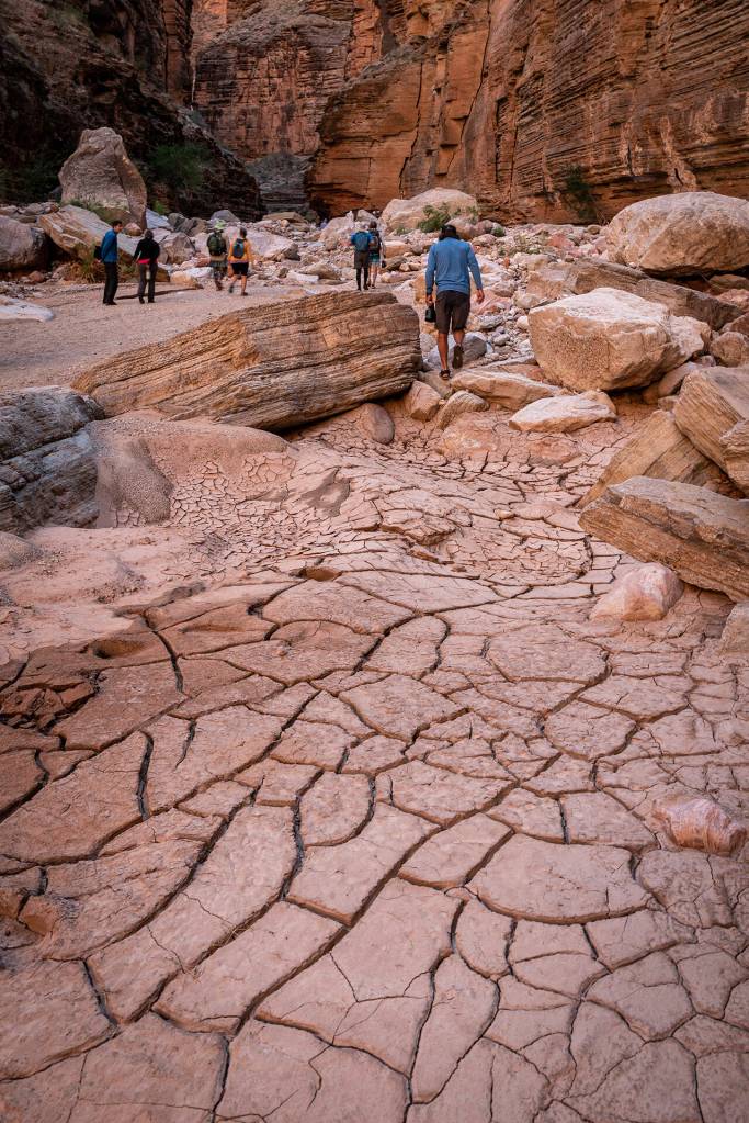 A side hike up National Canyon in search of a water source. Photo by Dave Shreffler