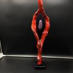 Teardrop Heart by John Bertholl, a featured artist at the Blue Whole Gallery in March. Submitted art