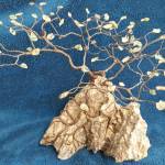 Submitted photoS
This Ming gem tree designed and made by Terry Stockman, Clallam County Gem & Mineral Association president, is one of several raffle items at the clubs annual show set for March 19-20 in Port Angeles. The gemstones are Sun Stones.