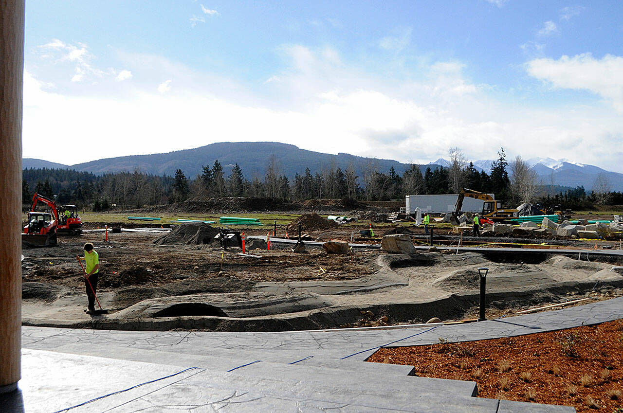 A proposed evaluation and treatment psychiatric hospital, south of the Jamestown SKlallam Tribes Healing Campus off South Ninth Avenue in Sequim, received initial funding from the state last week for architectural services, engineering work, a cost analysis, an operational analysis, permitting and public outreach. However, high construction costs will likely delay the project, tribal leaders said this week.