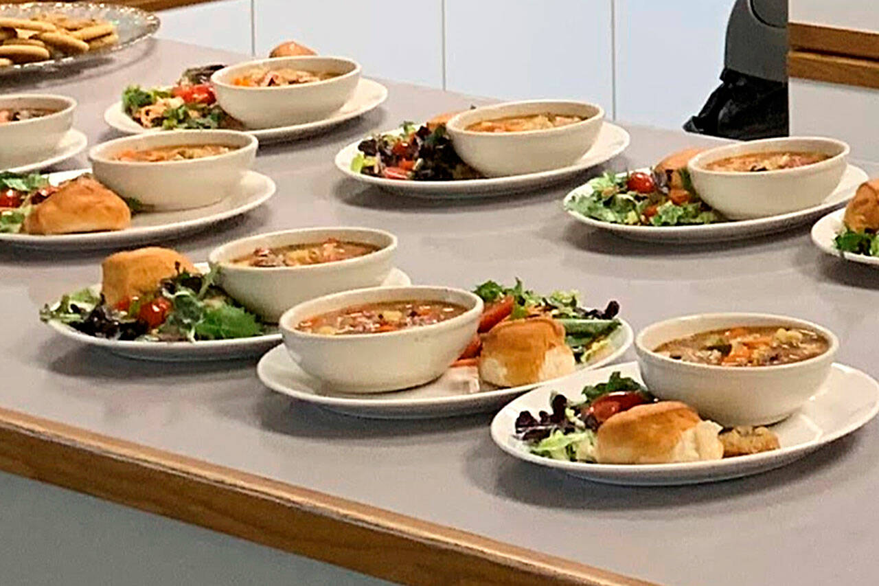 Submitted photo
 St. Lukes Episcopal Church restarts its Soups On free luncheon on Wednesday, March 30 at noon. It continues each Wednesday.