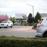 Construction crews will place a new overlay on West Washington Street starting in late April from the River Road roundabout to the Ninth Avenue roundabout over about four weeks.