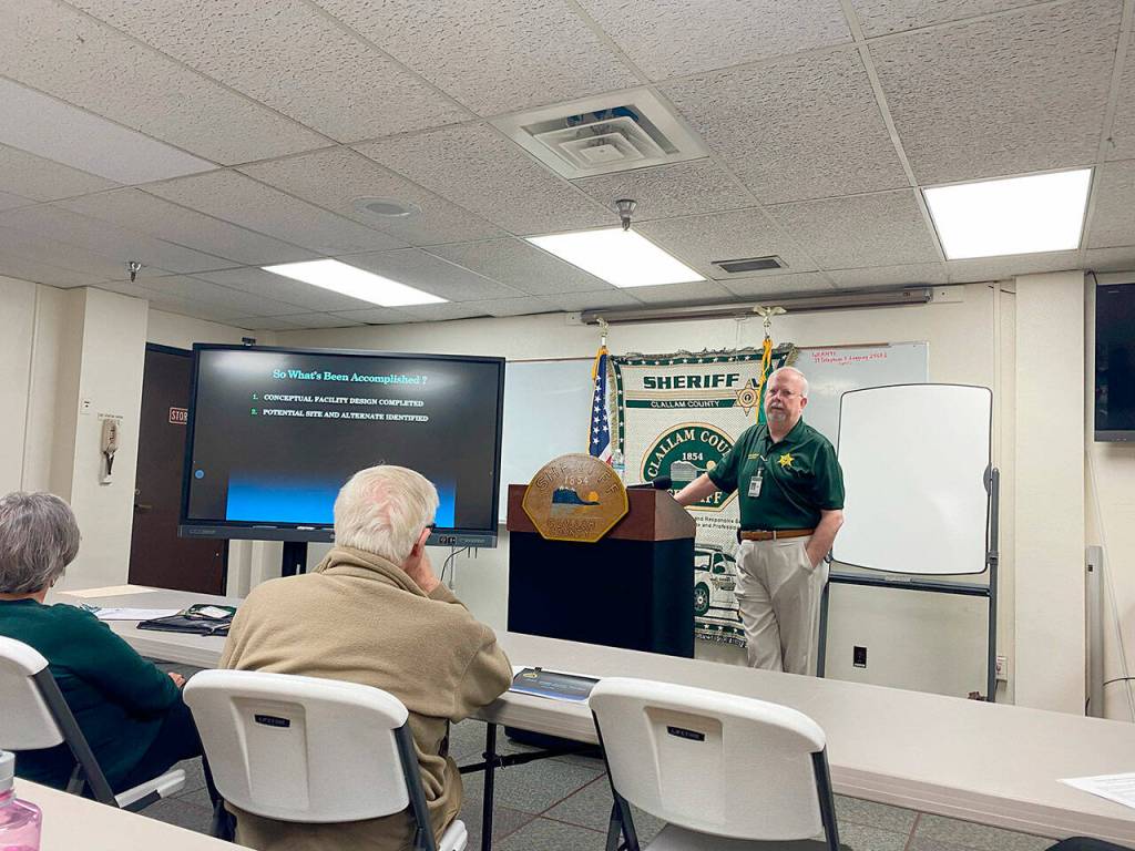 The current Emergency Operations Center in the basement of the Clallam County Courthouse. Photo by Ken Park/Olympic Peninsula News Group