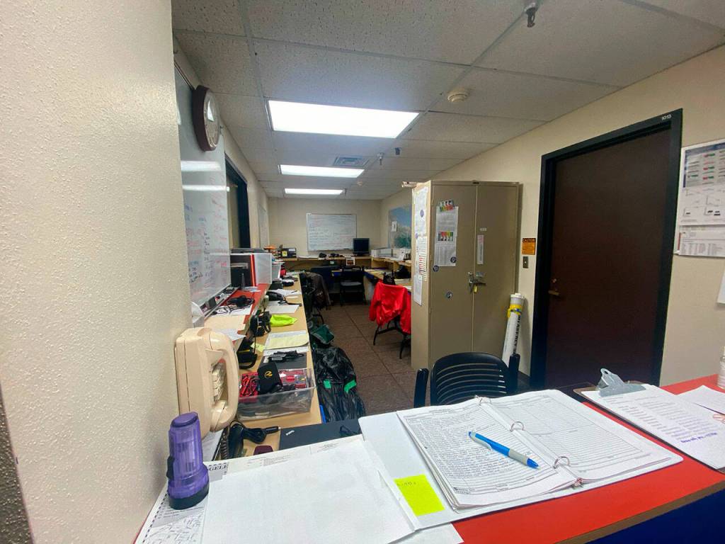 The current public safety facility is shown in the basement of the Clallam County Courthouse in Port Angeles. Photo by Ken Park/Olympic Peninsula News Group