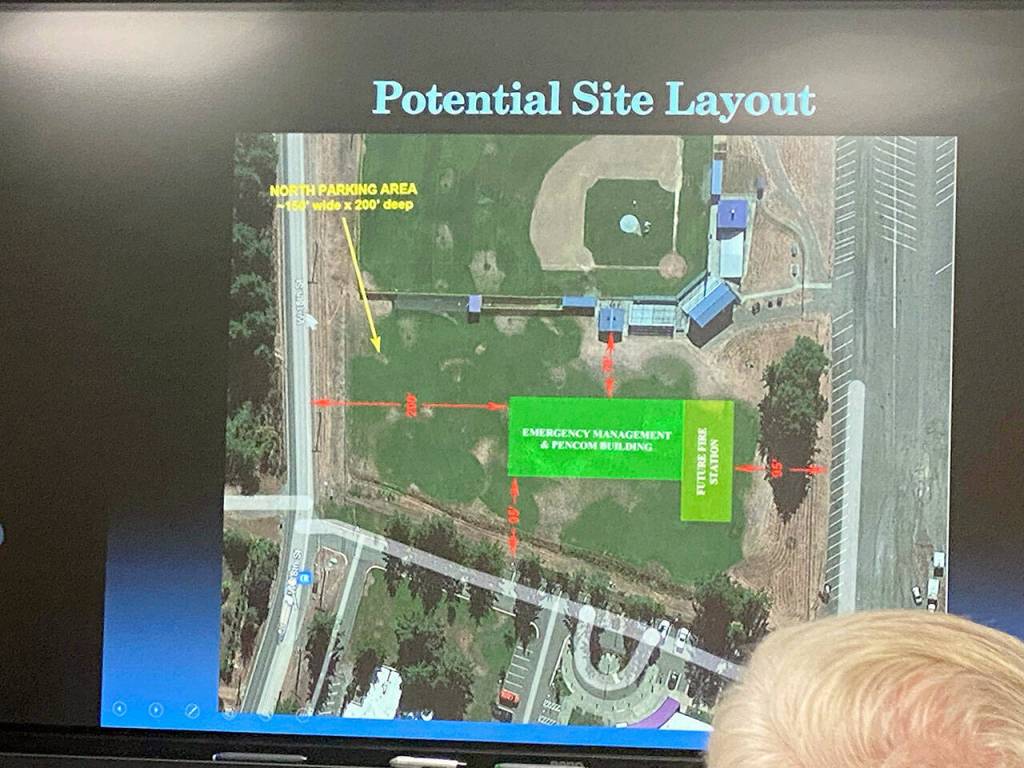 A photo of the proposed location for the JPSF. Photo by Ken Park/Olympic Peninsula News Group