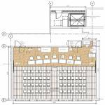 A floor plan shows one option of the Sequim School Districts new boardroom. At the top is an ADA-accessible elevator, scheduled to be built by the end of 2022. This is just a first pass, Wenaha Group project manager Chris Marfori said on March 21. Graphic by design2LAST