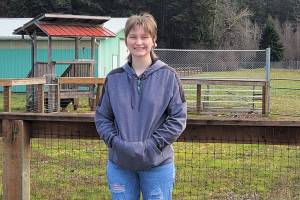 4-H Club member Fern Knobel wrote the theme for the Clallam County Fair, which will return this summer after being on hold for two years.