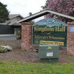 Photo by Karen Griffiths
After two years of meeting virtually Jehovahs Witnesses reopened their Kingdom Halls, including this one in Sequim, to host in-person meetings on April 1.