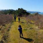 Photo courtesy of North Olympic Library System
A family enjoys a day at the Lyre Conservation Area, about 4 miles west of Joyce. The North Olympic Library System and Jamestown SKlallam Tribal Library host a number of Earth Day activities this month, including a group scavenger hunt on Saturday, April 23, at the conservation area.