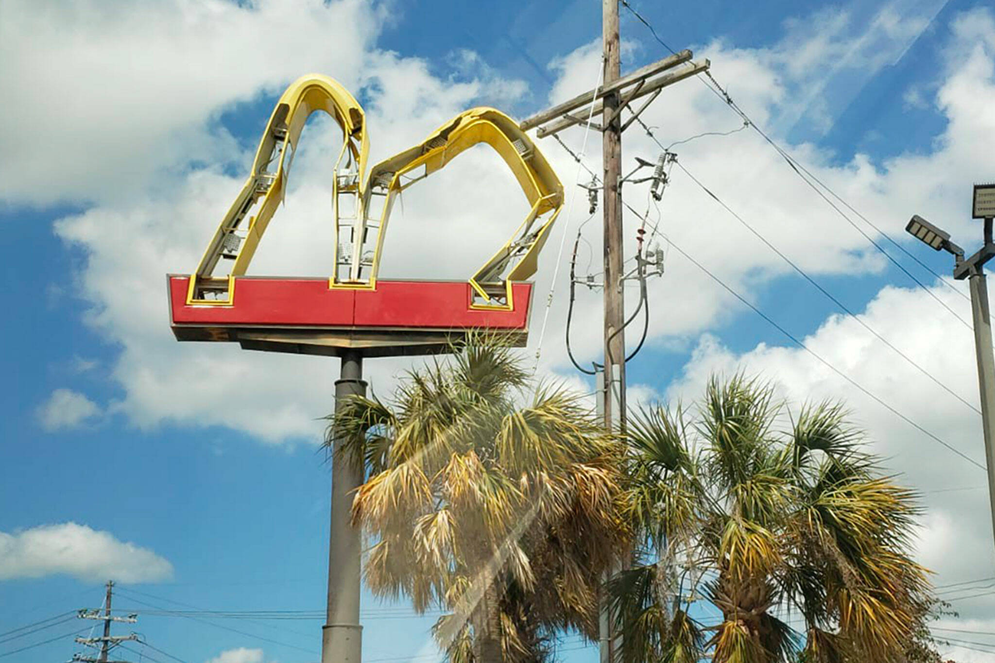 Photo courtesy of Karla Morgan
After experiencing high winds and heavy rains during a March 22 tornado in New Orleans, Sequims Lex and Karla Morgan saw devastation from previous storms in Louisiana during their 42nd anniversary trip.