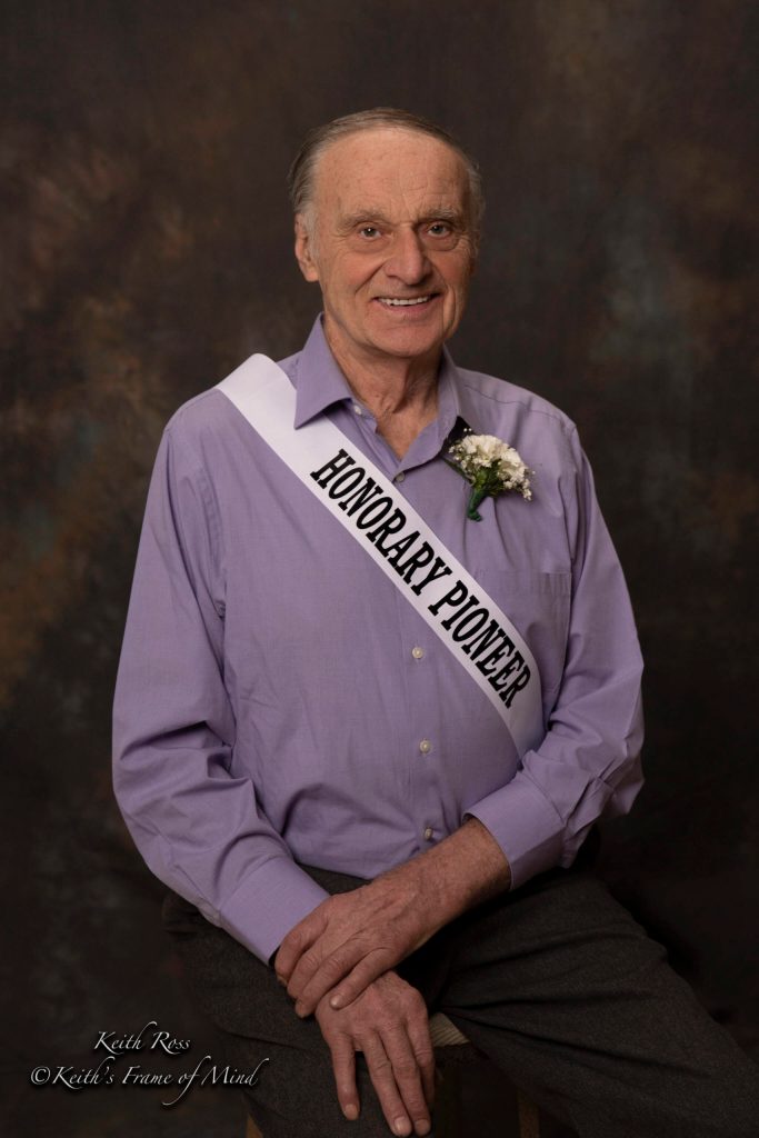 Honorary Pioneer Roger Petroff. Photo by Keith Ross/Keith's Frame of Mind