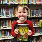 Oden Holmberg, a second-grader in Sarah Sullivans class at Helen Haller Elementary School, is a Star Reader winner. Submitted photo