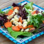 Salad greens and purples from Chis Farm on 142 Towne Road are the basis of salad in all seasons for many people in Sequim and beyond. Sequim Gazette photo by Emily Matthiessen