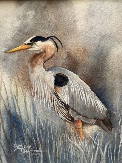 Submitted ART
Connie Drysdales work is on display at Wind Rose Cellars, 143 W. Washington St., during First Friday Art Walk on May 6.