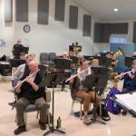 Photo by Richard Greenway/Sequim City Band
Sequim City Band members rehearse on April 27 for their upcoming concert, scheduled for 3 p.m. Sunday, May 15, at the James Center for the Performing Arts.