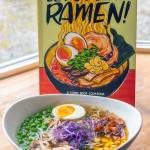 The ramen served at Soup in the Alley, 138 W. Washington St., is based on a recipe from “Let’s Make Ramen, a Comic Book Cookbook” by Hugh Amano and Sarah Becan, which is for sale in the dining room. Sequim Gazette photo by Emily Matthiessen