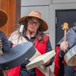Sequim Gazette photo by Emily Matthiessen/ x
From left, Loni Grinnell, ? and ?