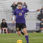 Sequim Gazette file photo by Michael Dashiell
Sequim High senior Brandon Wagner was named to the all-Olympic League first team this spring; he tied for the team lead with five assists.