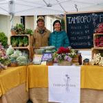 Photo by Emma Jane Garcia
Husband-and-wife duo of Matt Rohanna and Teresa Shiraishi bring a range of produce from Tampopo Farm to the Sequim Farmers & Artisans Market on Saturday.