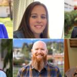 Olympic Medical Centers 2022 Patient Experience Champions are (clockwise from top left) Bobby Beeman, Nicole Dewater, Cortlynn Gimlin, Kayla Owens, Doug Nevill and Loren Larson. Photos courtesy of Olympic Medical Center