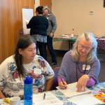Submitted photo
2019 Collaborative Learning Academy Participants include Ellen Charles and Alielah Lawson, staffers at the Lower Elwha Klallam Health Clinic.