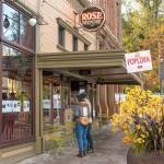 Port Townsends cherished Rose Theatre is for sale, along with the adjacent Starlight Room. Owner Rocky Friedman said he hasnt had any regrets since putting them on the market this spring. Photo by Tyler Rowe