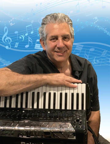 Submitted photo
Joe Schipani of Sequim is the featured player at the next Sequim Accordion Social, set for 1-4 p.m. Sunday, July 10, at the Shipley Center.
