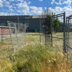 Sequim Gazette photo by Matthew Nash
Three lots on West Spruce Street are planned to become parking for the City of Sequim. City councilors agreed to purchase the properties on June 27.