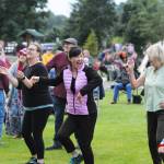 Sequim Gazette photo by Michael Dashiell / The crowd enjoys tunes by Black Diamond Junction at the City of Sequims Independence Day Celebration on July 4.