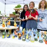 Photo by Emma Jane Garcia/Sequim Farmers & Artisans Market
Peruse a variety of gnome pottery items at the Ohmygator Studios at the Sequim Farmers & Artisans Market