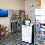 Sequim Gazette photo by Emily Matthiessen / Olivia Bella Owen, in the interior of Belles Black Pot at 131 River Road, Suite B in Sequim, which opened in May. The Owen family plans to continue to expand their food and drink offerings.