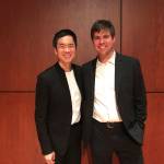 Photo courtesy Music on the Strait
Grammy-winning violist Richard ONeill, left, and violinist James Garlick are the Clallam County-born founders of Music on the Strait, the chamber music festival returning in person to Port Angeles this summer.