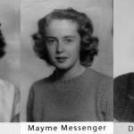 replication of SHS CLass of 1948 school pictures 
From left, Doreen Brittain St. Clair, Helen Bucher and Mayme Messenger Faulk are three of the 48 graduates of Sequim High school from 1948.