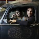 Submitted photo / "American Pickers" (pictured here with then hosts Danielle Colby and Mike Wolfe) is seeking collections of antiques in Washington state for news shows of The History Channel series.