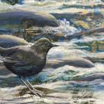Submitted art
Ouzel by Jodi Riverstone, a featured artist at Harbor Art Gallery in Port Angeles in September.