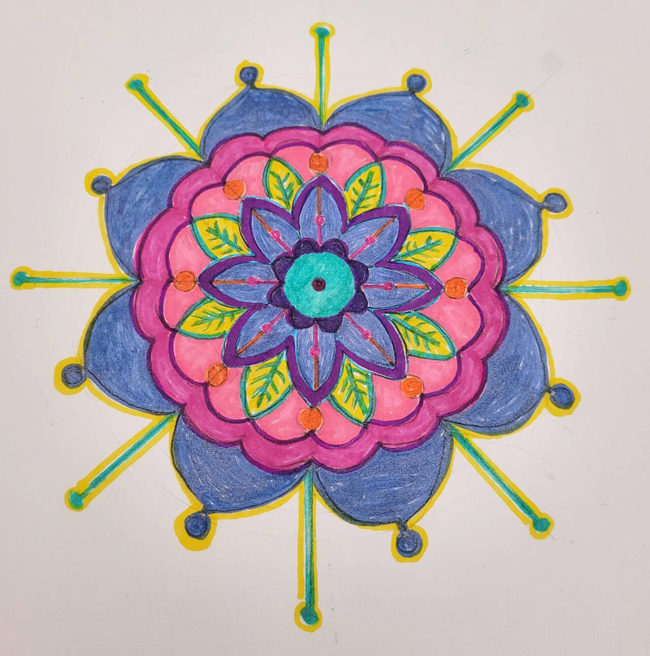 Submitted art
The North Olympic Library System offers a free mandala drawing workshop starting at 1:30 p.m. on Monday, Aug. 22, on Zoom.