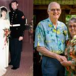 Submitted photos/ Ted and Philomena Lund celebrated 50 years of marriage in July. They were married July 1, 1972, in Idaho and celebrated their anniversary in Sequim.