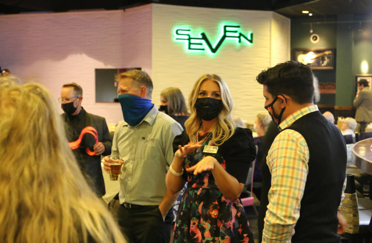 Photo courtesy of United Way of Clallam County / Attendees enjoy the 2021 Celebrate United event at Club 7 at the 7 Cedars Resort. This years event is Friday, Sept. 16.