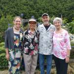 Submitted photo / Clallam County Master Gardeners Laurel Moulton, Audreen Williams, Keith Dekker and Jan Danford will answer gardening questions from 10:30 a.m.-noon on Saturday, Sept. 17, at the Master Gardener Demonstration Garden at 2711 Woodcock Road in Sequim. The presentation is free and open to the public.
